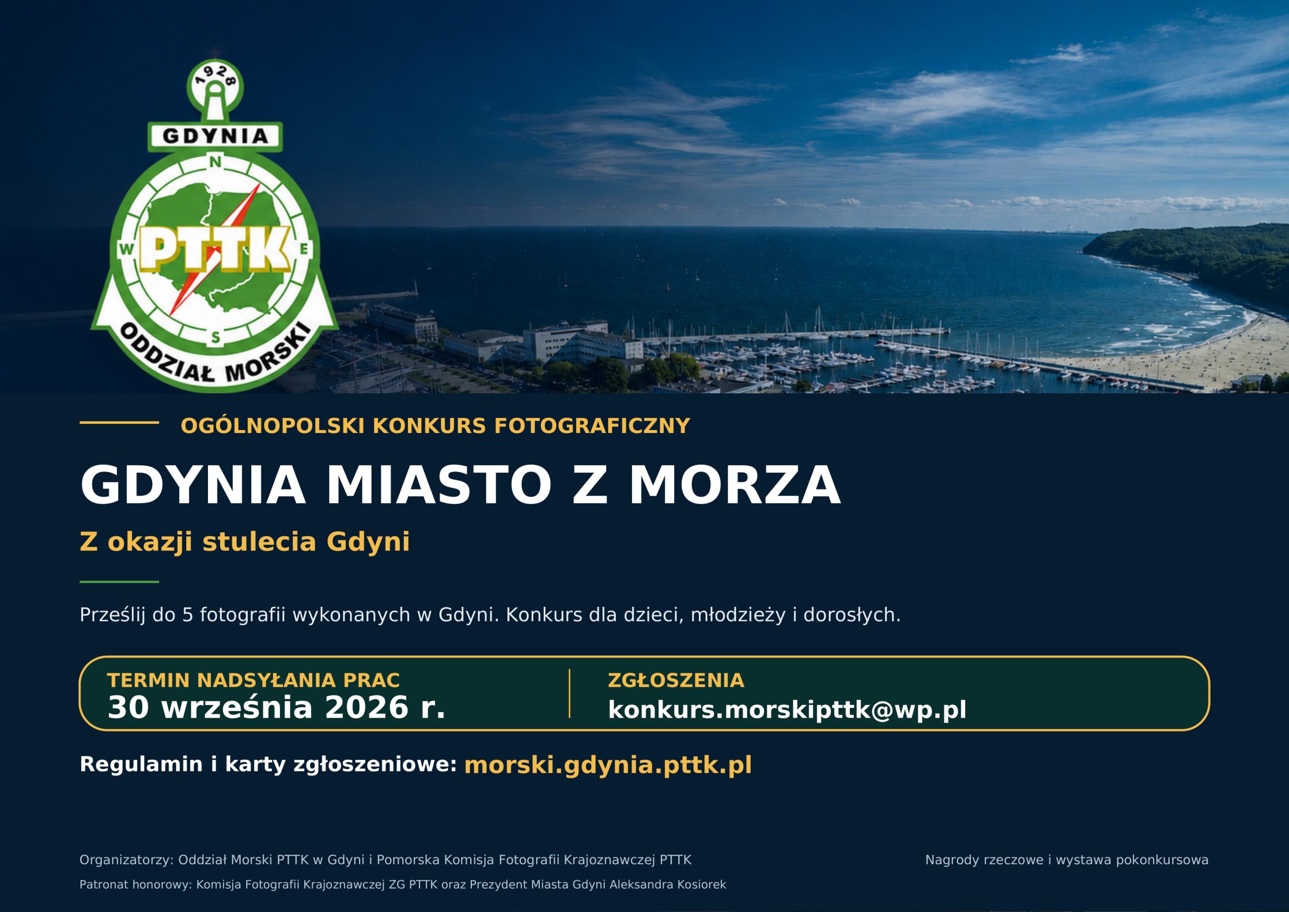 Ogólnopolski konkurs fotograficzny pn. „Gdynia Miasto z Morza”