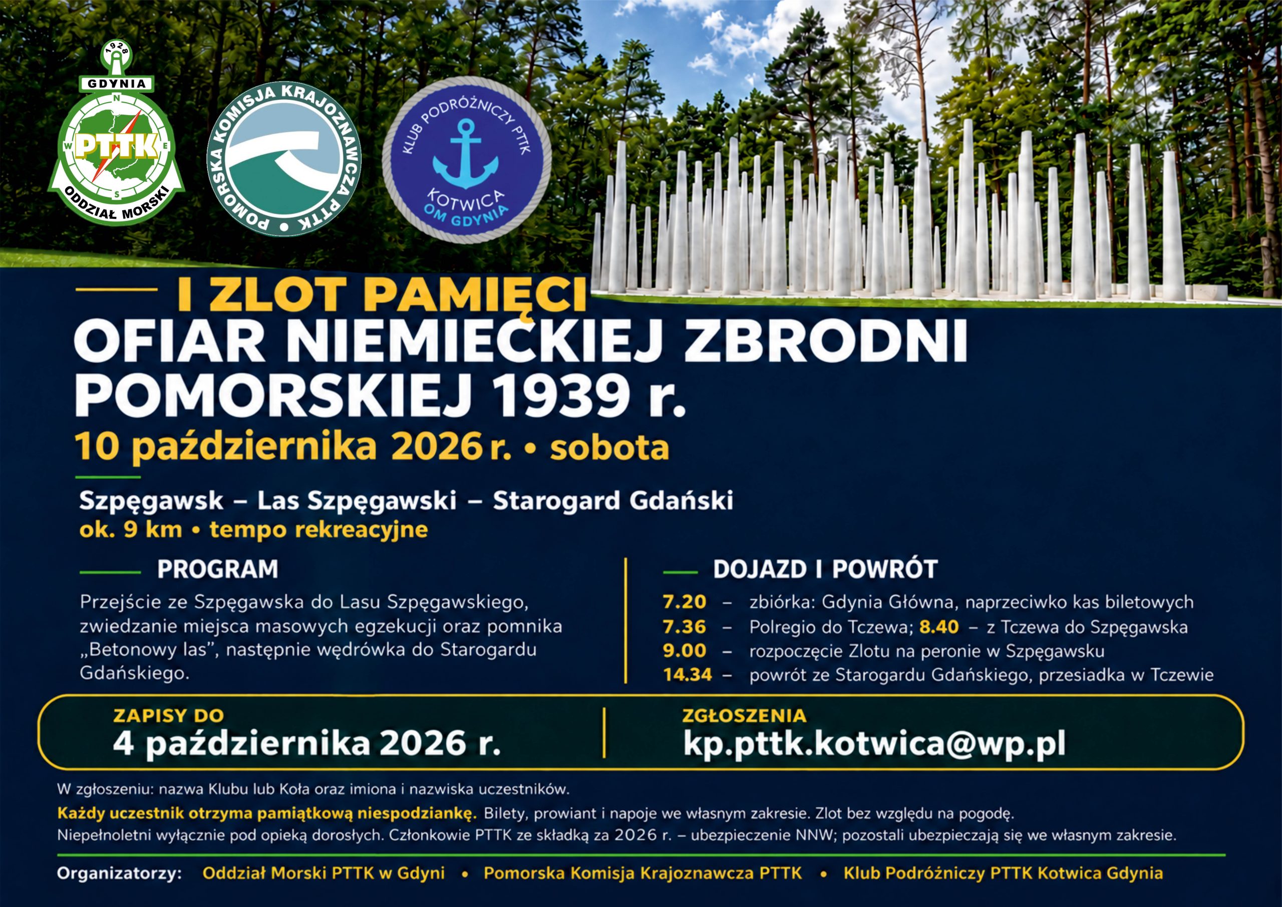 I Zlot Pamięci Ofiar Niemieckiej Zbrodni Pomorskiej 1939 r.